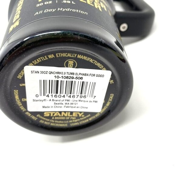 Stanley 30 oz Stainless Steel H2.0 Flowstate Quencher Tumbler Elphaba For Good - Picture 8 of 13